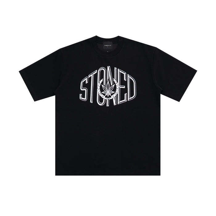 ATC : College Logo Tee Black