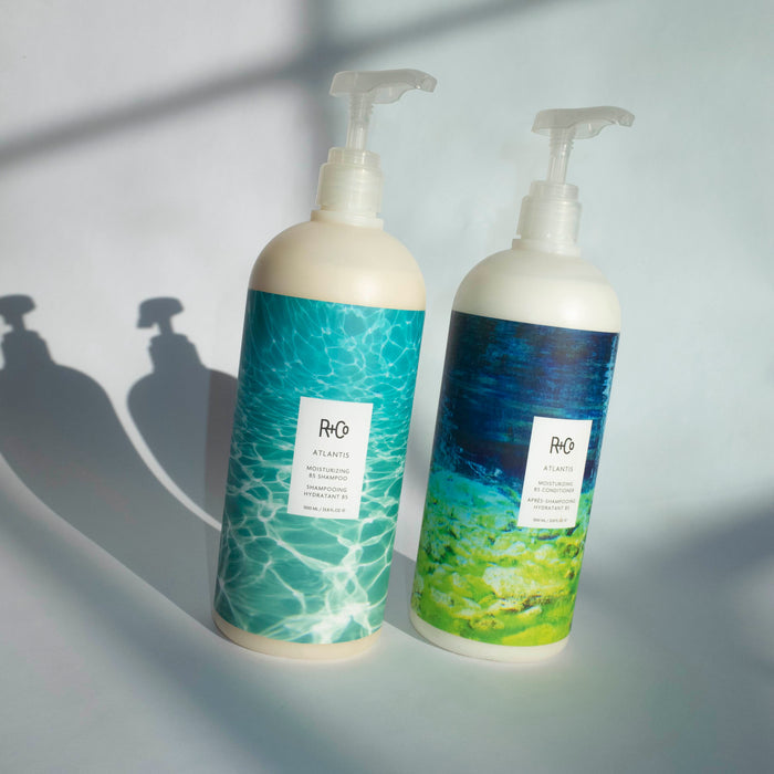 ATLANTIS Moisturizing B5 Shampoo + Conditioner Liter Set