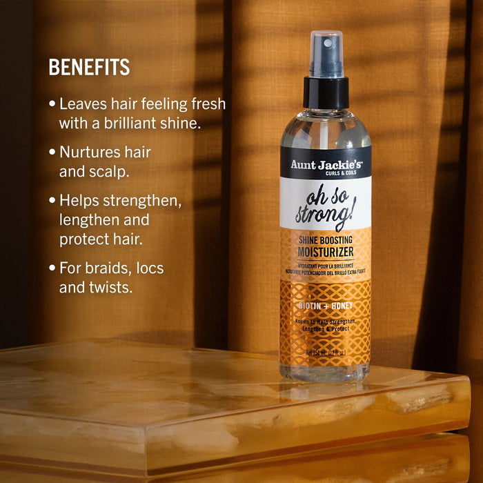 Aunt Jackie's Biotin Oh So Strong! Moisturizer 12oz