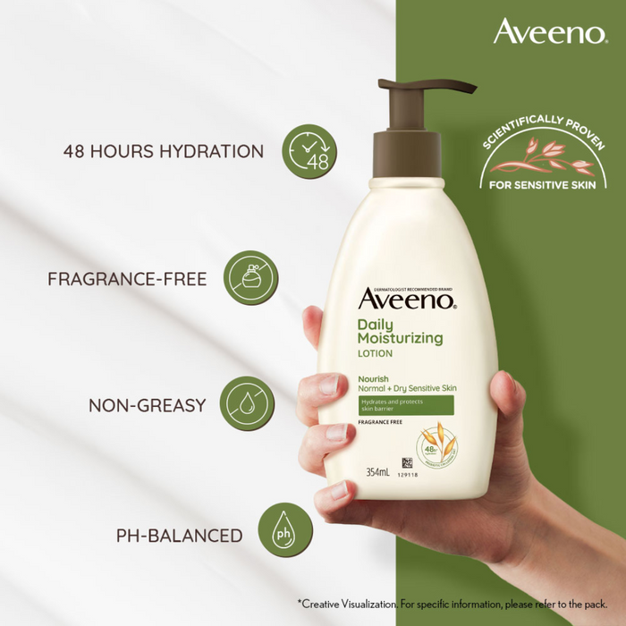 Aveeno Daily Moisturising Lotion Lavender 300 ml (T)