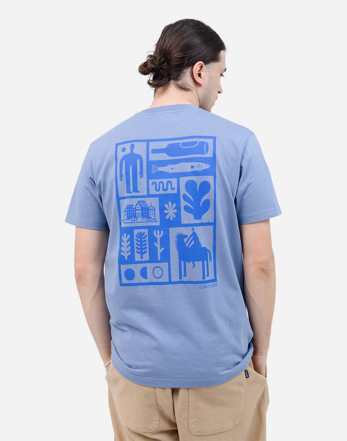 Azure Blue Essentials T-Shirt