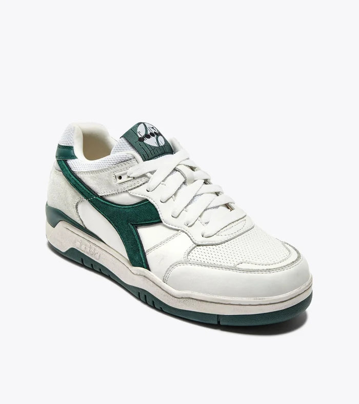 B.560 USED | WHITE & BISTRO GREEN | DIADORA