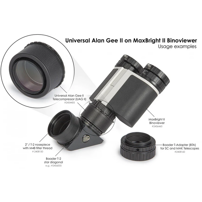 Baader Universal Alan Gee II - Telecompressor (UAG II) (2454405) Baader Planetarium