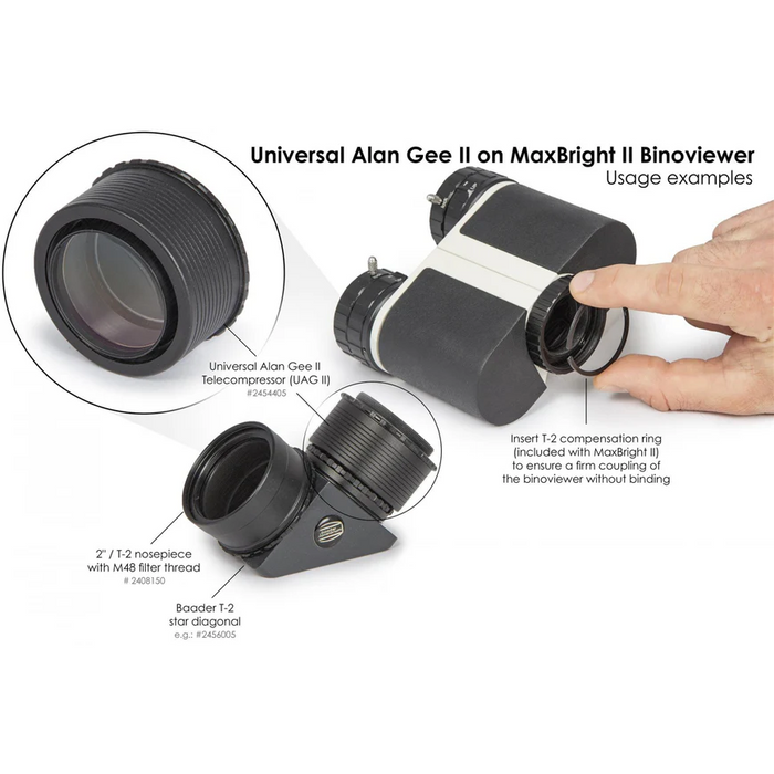 Baader Universal Alan Gee II - Telecompressor (UAG II) (2454405) Baader Planetarium