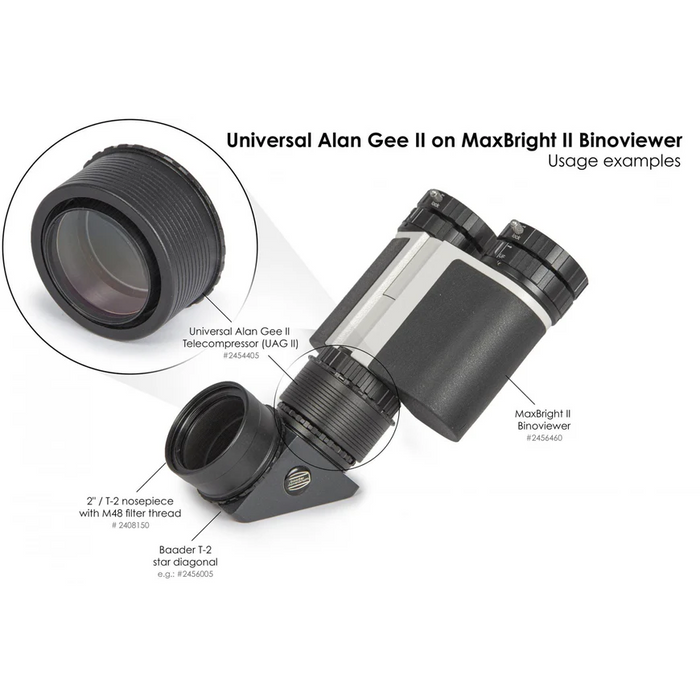 Baader Universal Alan Gee II - Telecompressor (UAG II) (2454405) Baader Planetarium