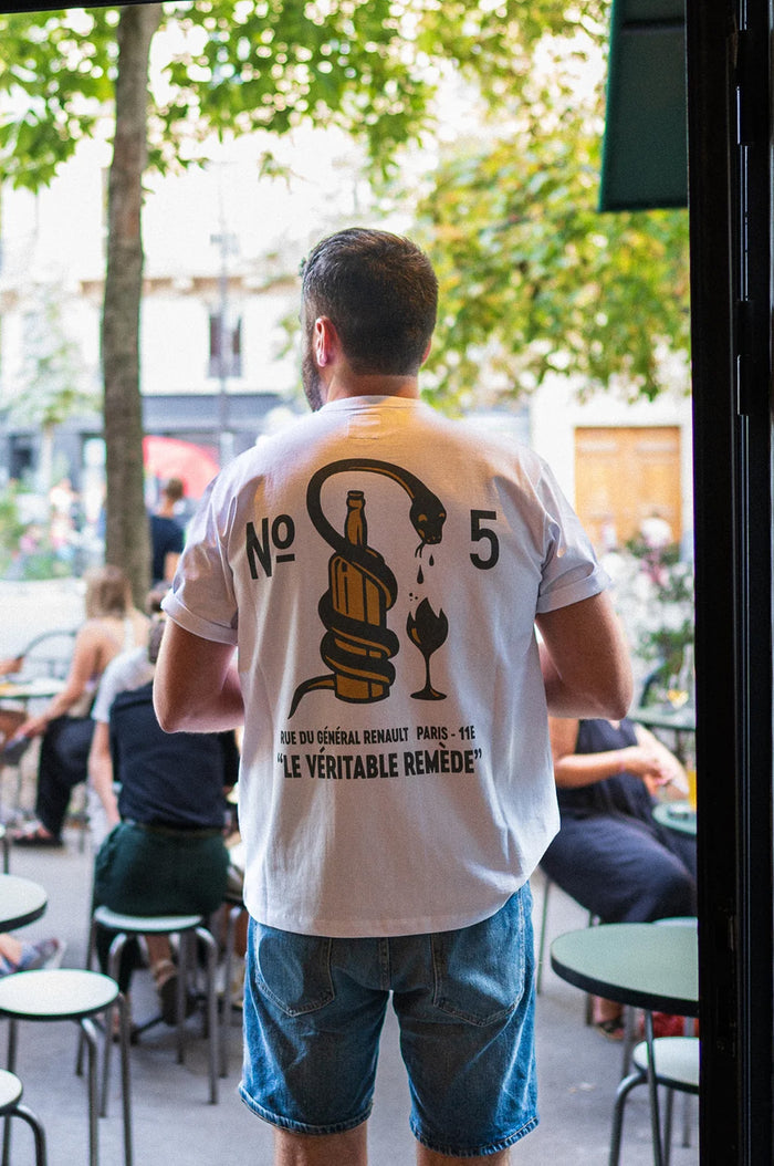 Bar Principal No5 White T-Shirt