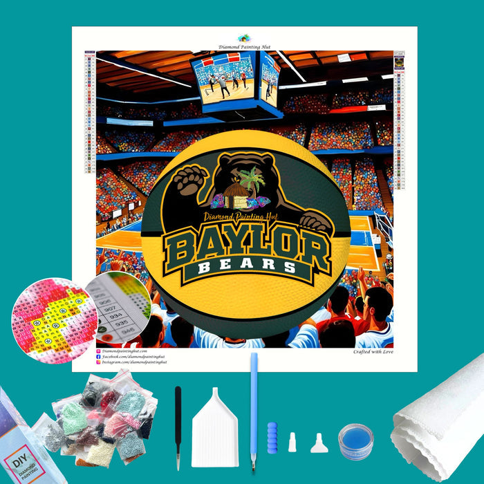 Baylor Basketball Diamond Painting