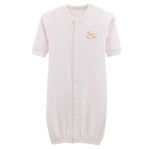 BCC Cute Rocking Horse Emb. Converter Gown-Pink