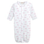 BCC Tiny Pretty Bows Printed Converter Gown w/ Ruffle