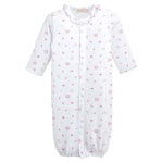 BCC Tiny Rosebud Printed Converter Gown w/ Ruffle