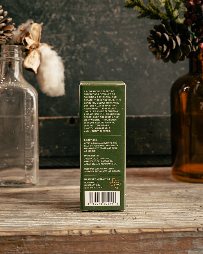 Beard Oil | Green Label | Manready Mercantile