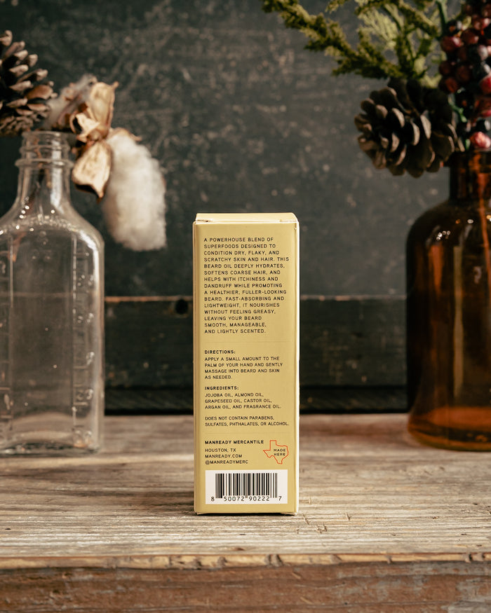 Beard Oil | Tan Label | Manready Mercantile