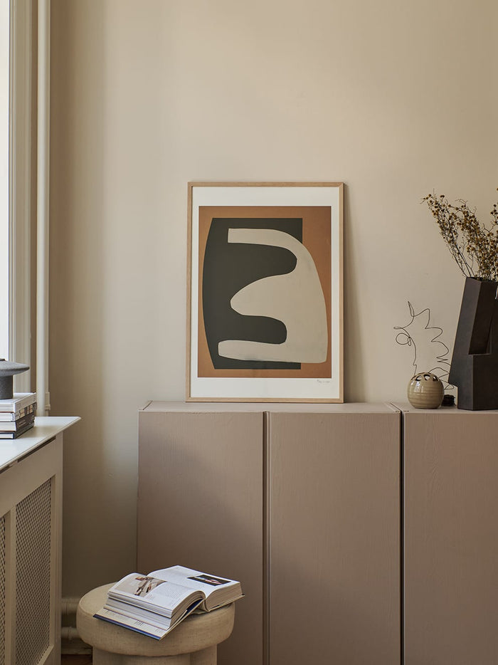 Beige on Black by Berit Mogensen Lopez