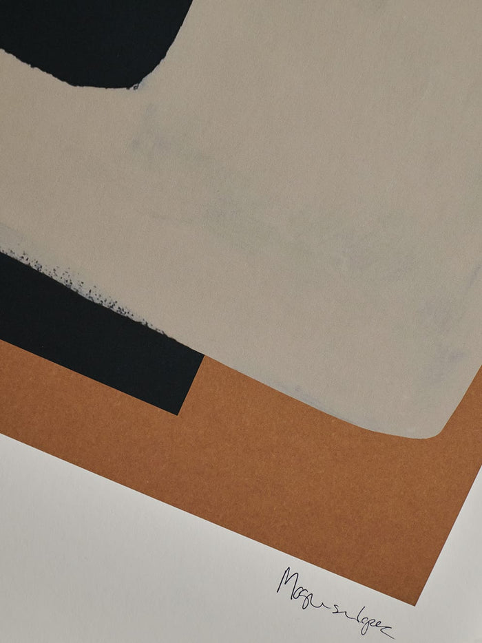Beige on Black by Berit Mogensen Lopez