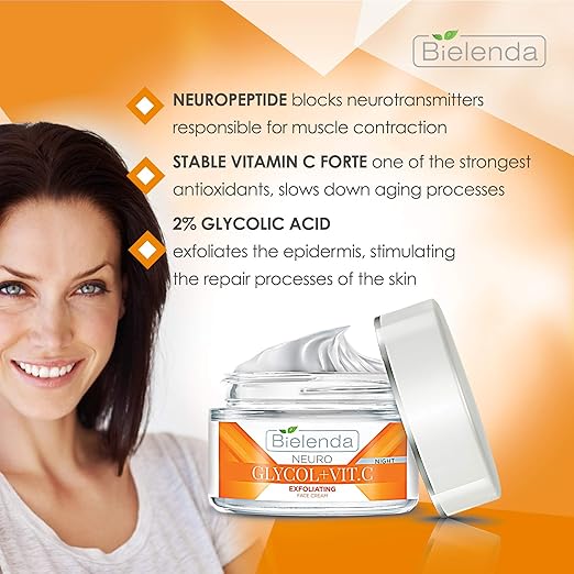 BIELENDA Neuro Glycol +Vit.C Exfoliating Face Cream Night 50 ml