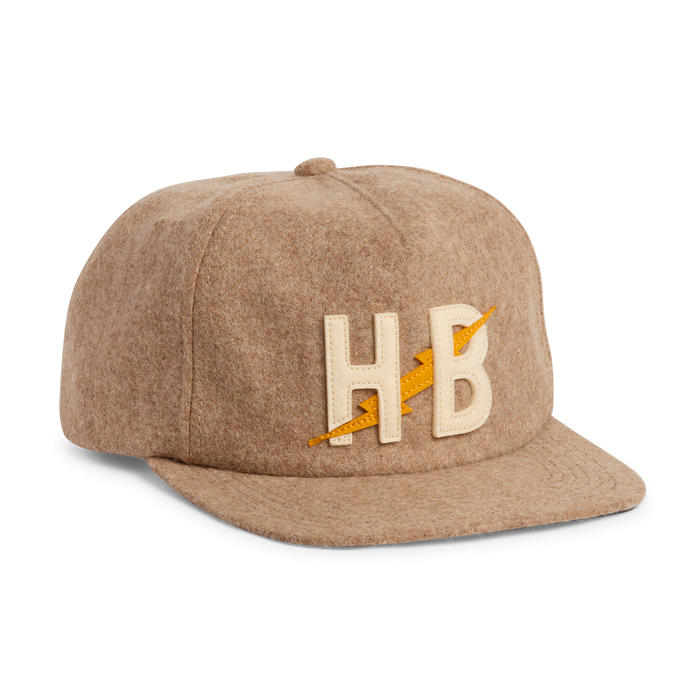 Big HB Snapback | Cowhide | Howler Bros