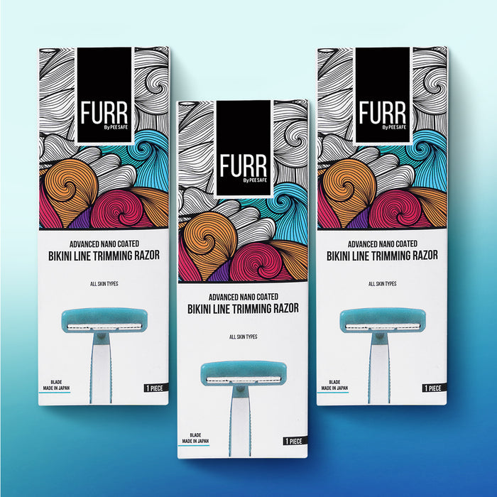Furr Bikini Line Trimming Razor For Women (3N)
