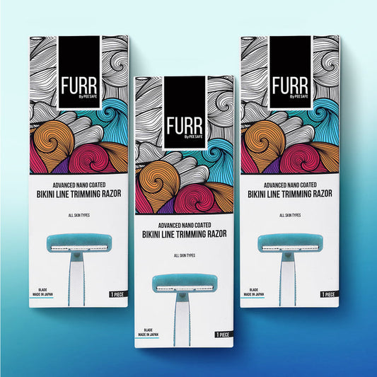 Furr Bikini Line Trimming Razor For Women (3N)