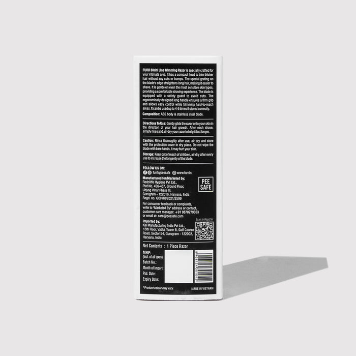 Furr Bikini Line Trimming Razor For Women (3N)