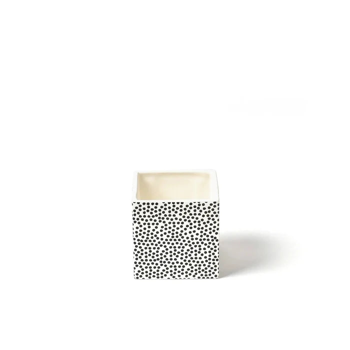 Black Mini Dot Small Nesting Cube by Happy Everything!