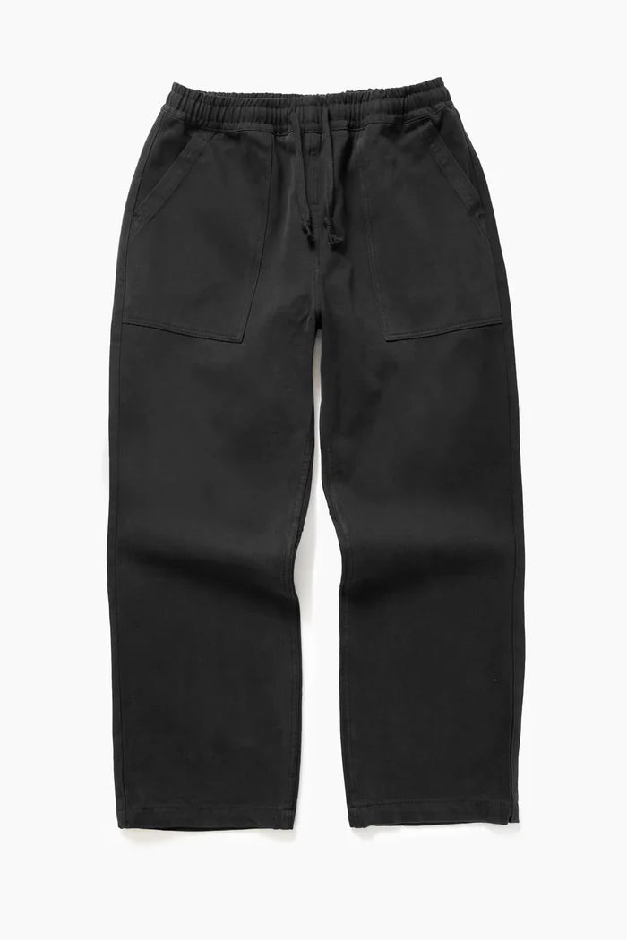 Black Moleskin Chef Pant