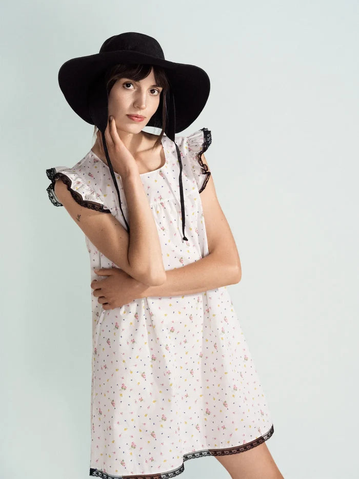 Black Noona Sun Hat