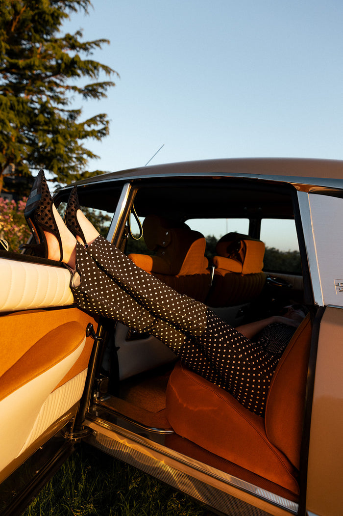 Black Polka Dot Alba Pant