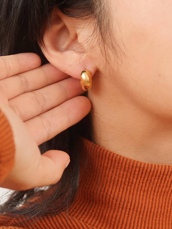 Blandine Non-Tarnish Mini Hoops - Olita Gifts & Goods