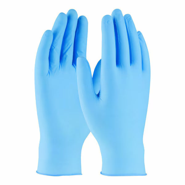 black nitrile gloves for nail technicians