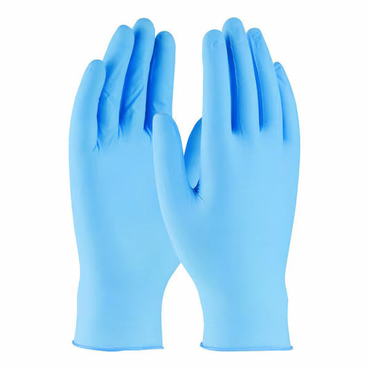 black nitrile gloves for nail technicians