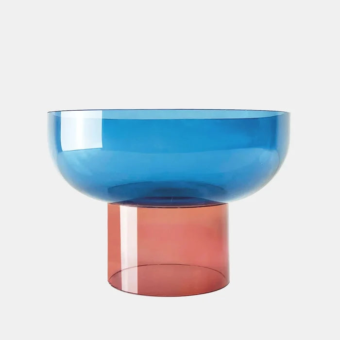 Blue Pink XL Tip Top Bowl