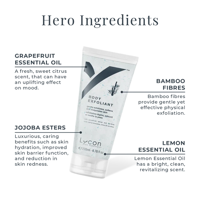 Body Exfoliant Key Ingredients