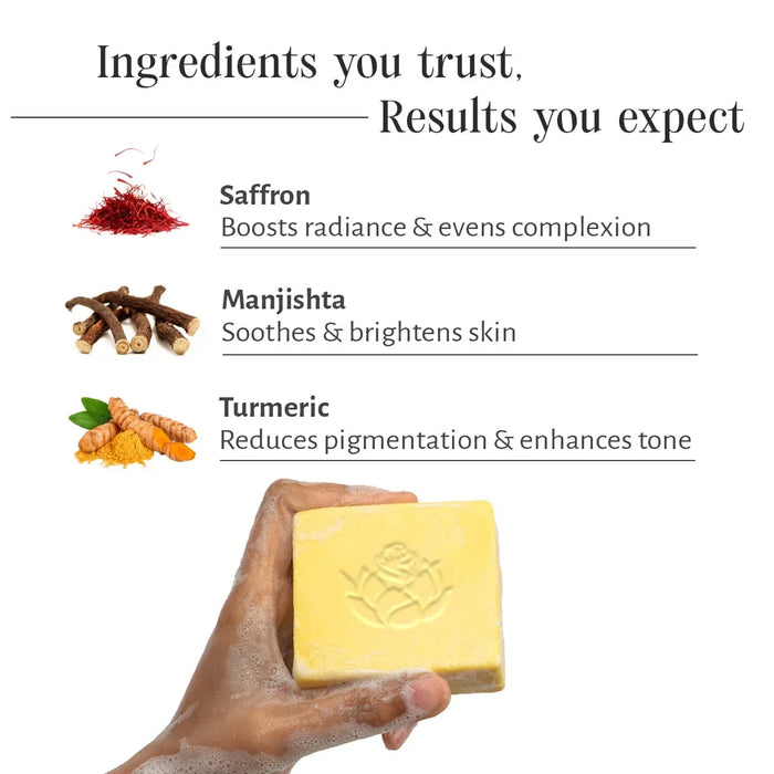 Brightening Body Bar – Saffron & Turmeric