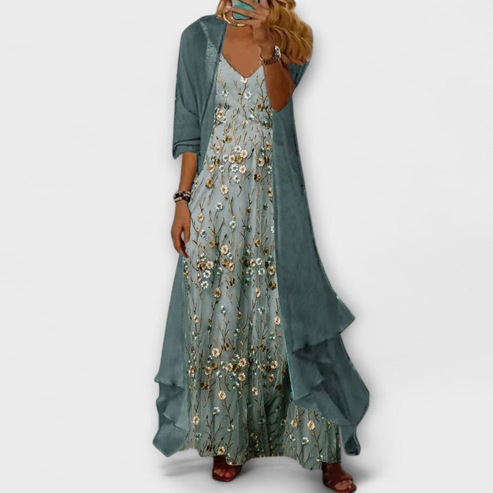 BRITTANY - Elegant Tummy Coverage Two-Piece Set
