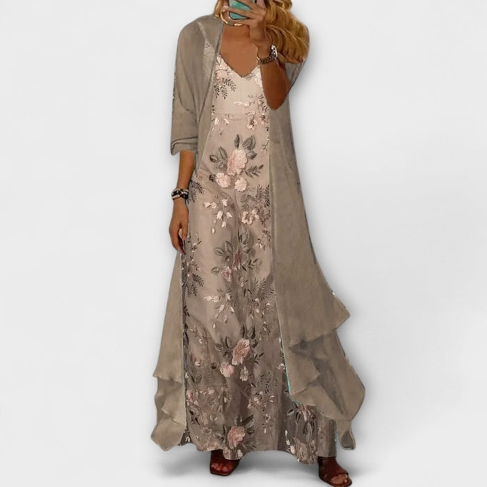 BRITTANY - Elegant Tummy Coverage Two-Piece Set