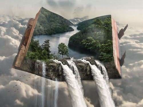 Nature Diamond Painting Kit - Buckled Book-Square 15x20cm- - Paint With Diamonds