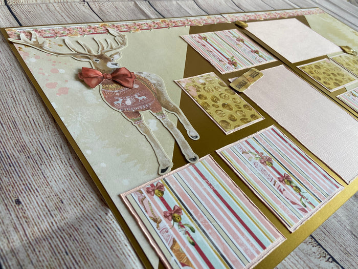 Buck'n Bells 12X12 Double-Page Scrapbook Layout