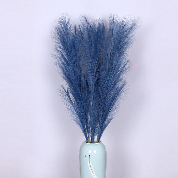 Bulk 3pcs 43" Extra Large Detachable Faux Pampas Grass, Boho Artificial Tall Pampas for Floor Vase Home Decor Wholesale