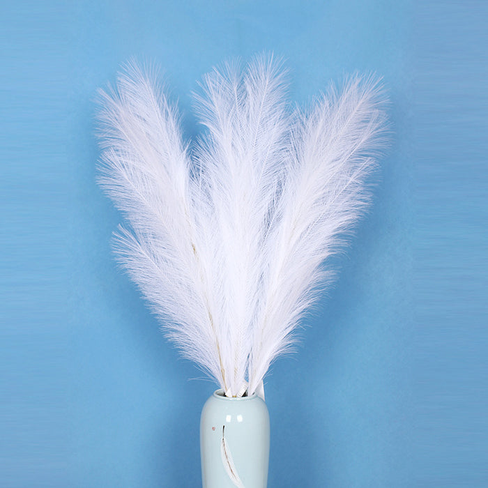 Bulk 3pcs 43" Extra Large Detachable Faux Pampas Grass, Boho Artificial Tall Pampas for Floor Vase Home Decor Wholesale