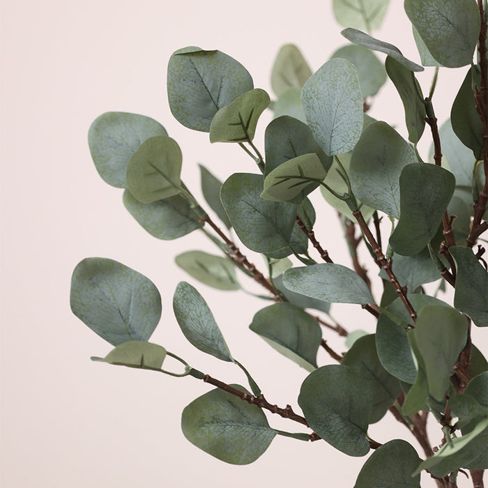 Bulk 8pcs 26" Artificial Autumn Eucalyptus Bouquet Wholesale