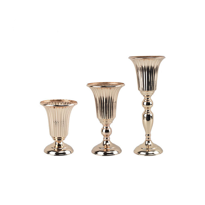 Bulk Gold Vases for Wedding Centerpieces Wholesale