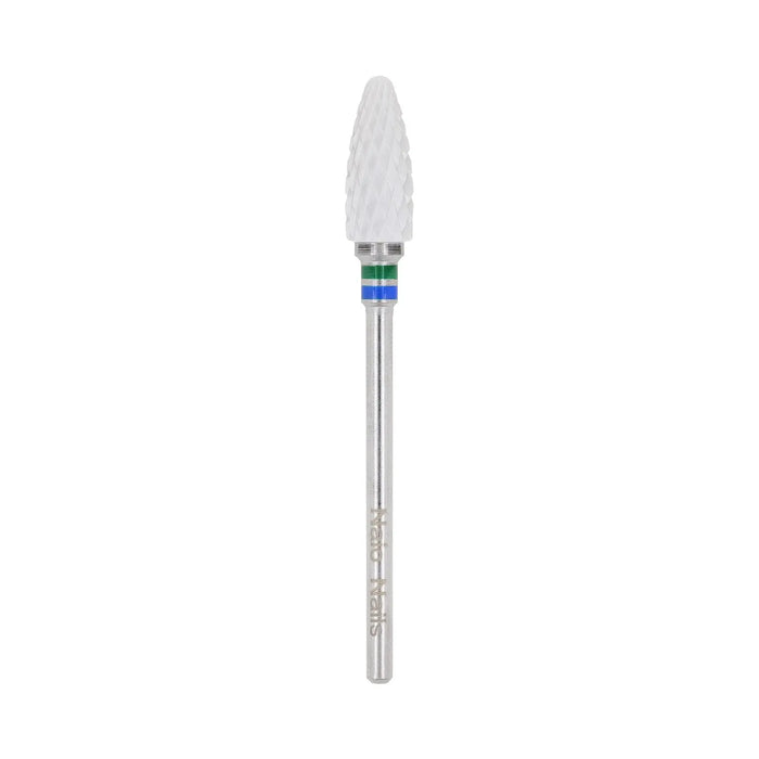 Bullet Cross-cut Ceramic Bit - Coarse   Naio Nails
