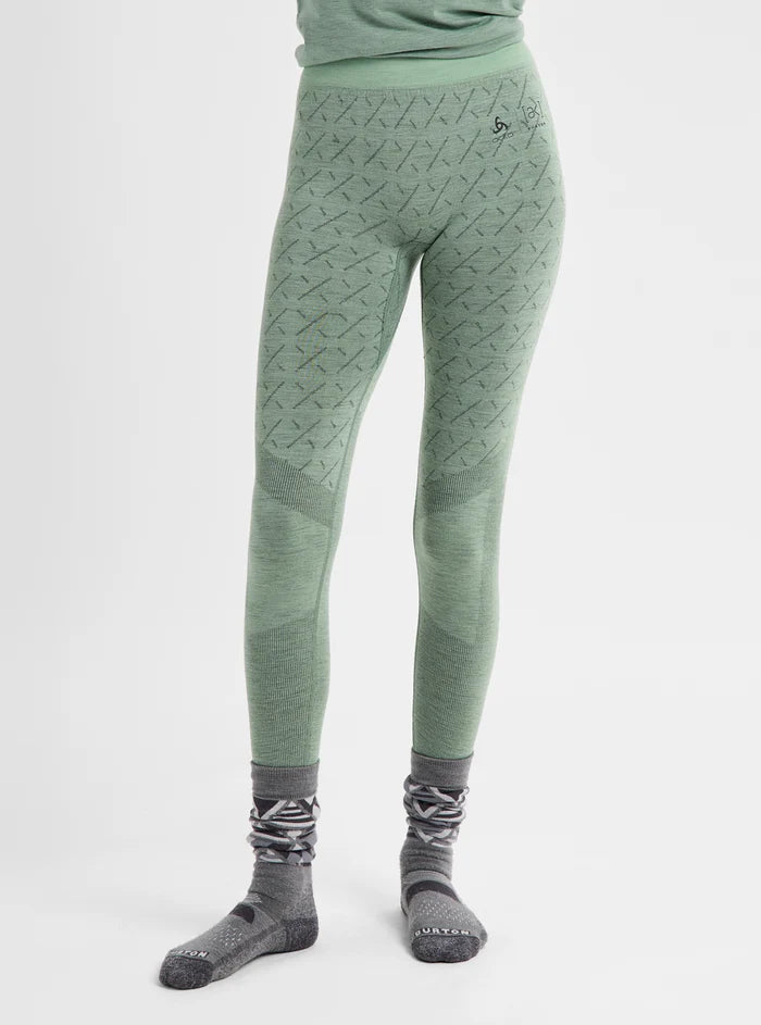 Product image of Women's Burton [ak] Slokar Merino Pants[Variant:Hedge Green / True Black]