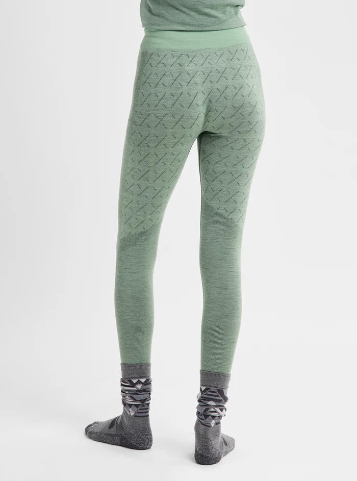 Product image of Women's Burton [ak] Slokar Merino Pants[Variant:Hedge Green / True Black]