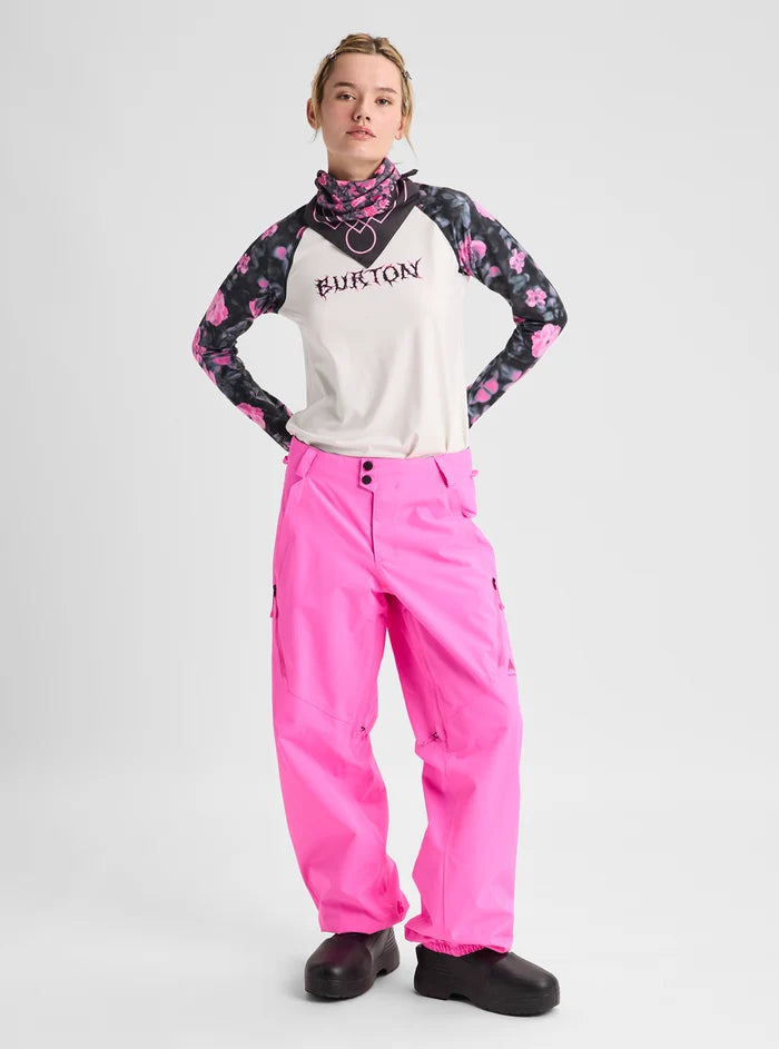 Product image of Women's Burton Roadie Base Layer Tech T-Shirt[Variant:Shockwave Floral / Stout White]