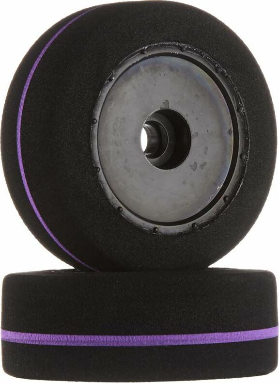 1/10 Front Spec Foam Tires, Double XX Pink (2)