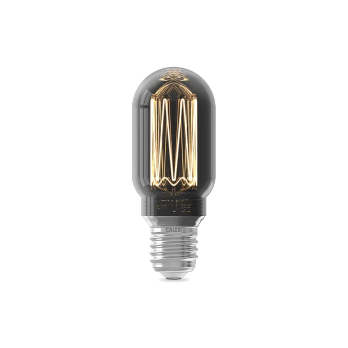 Calex Crown LED Tube - E27 - T45 - Titanium