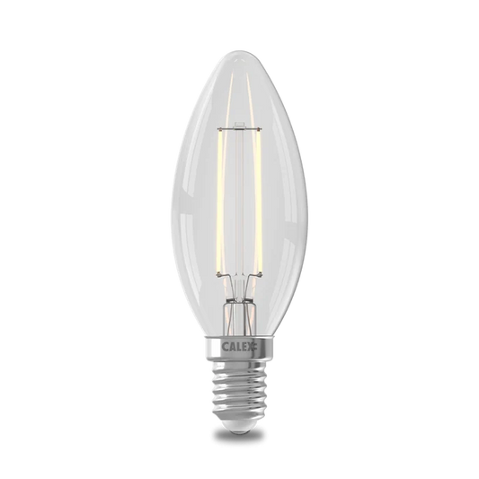 Calex Filament LED Lamp - E14 - B35 - Clear
