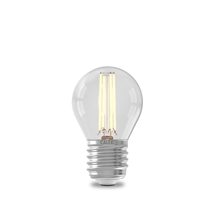 Calex Filament LED Lamp - E27 - P45 - Clear