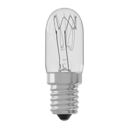 Calex Incandescent Bulb - E12 - T18 - Clear - 10W